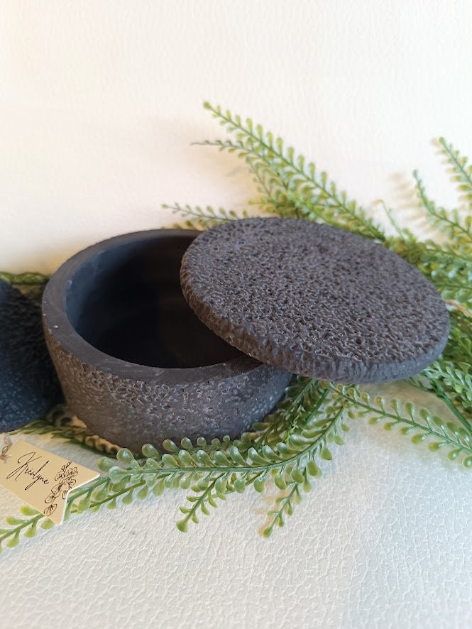 Ensemble de boîtes de rangement noires