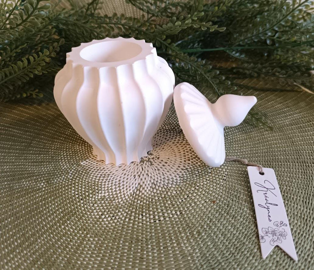 Boîte de rangement banche.