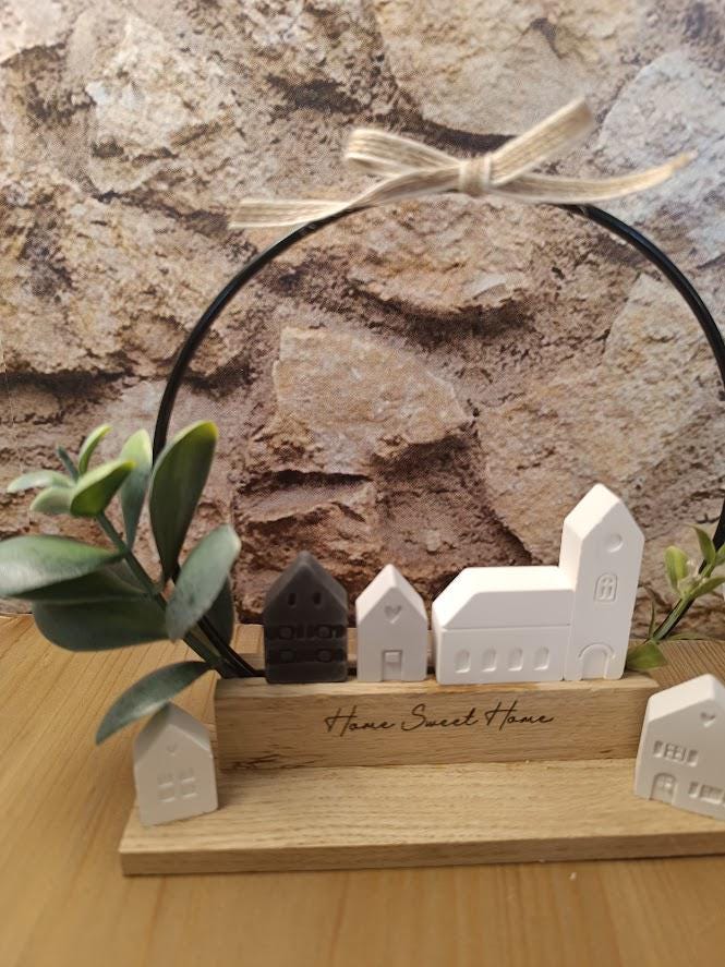 Décoration à poser "Petit Village"