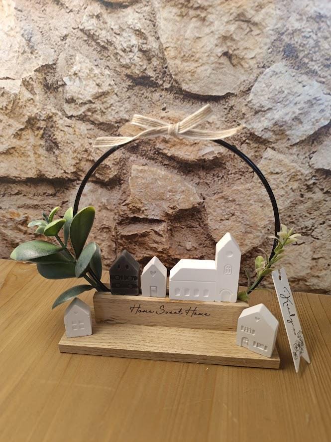 Décoration à poser "Petit Village"